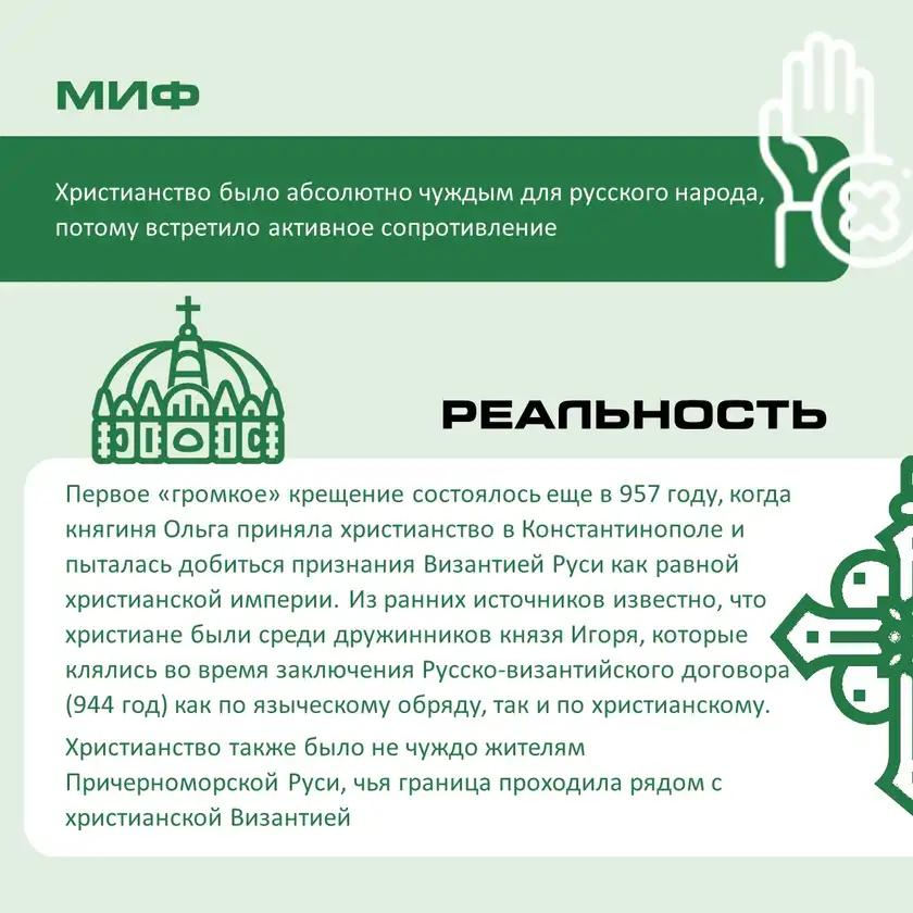 Мифы и реальность: как крестилась Древняя Русь, карточка 3